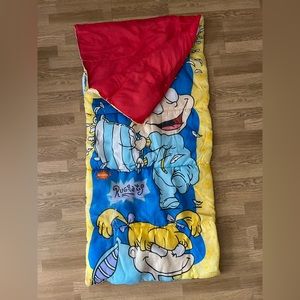 Vintage 1997 Rugrats sleeping bag Nickelodeon 90’s